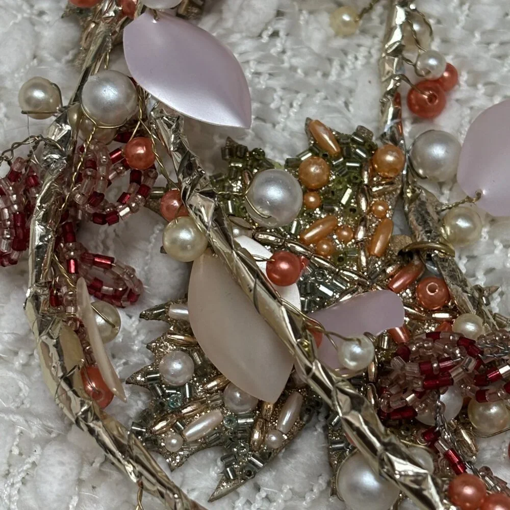 Cupcakes & Cashmere Jeweled and Beaded Fall Garland